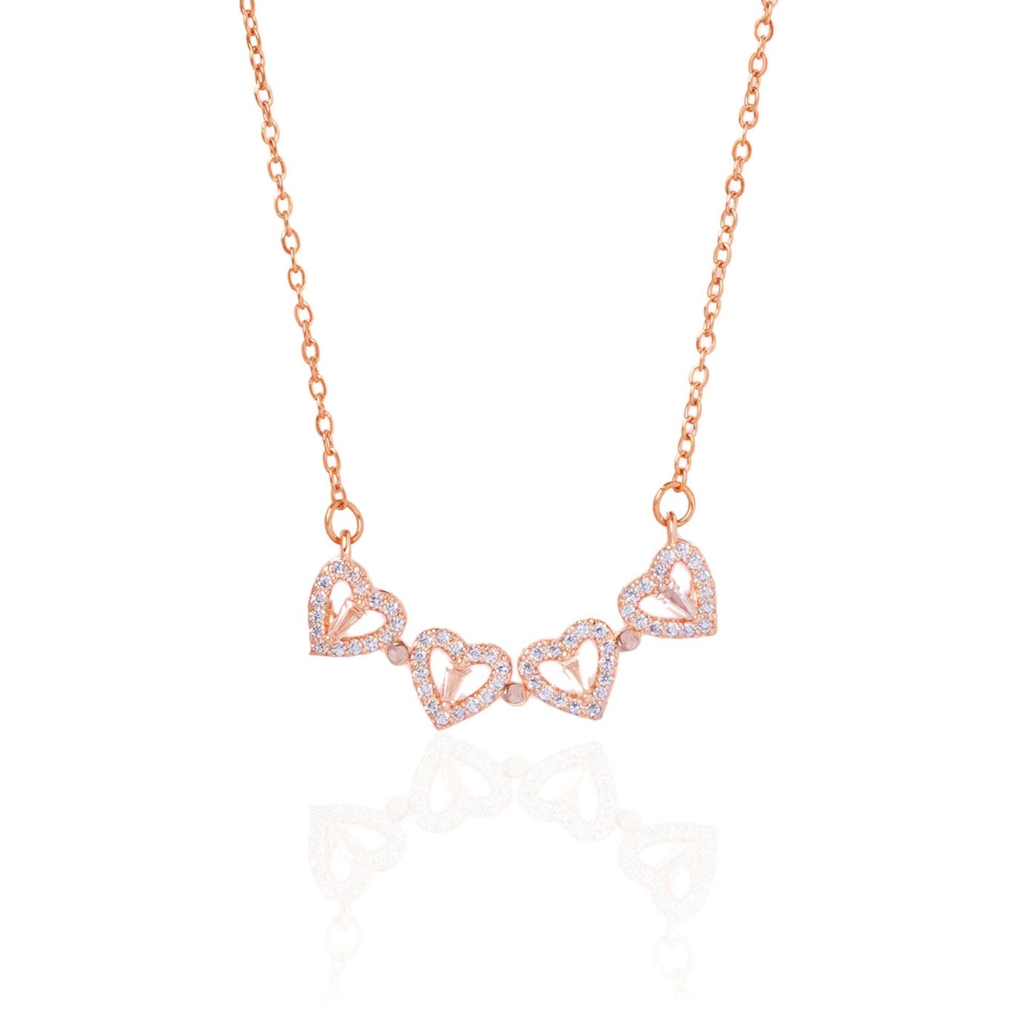 Women NecklaceShiny Clover Necklace