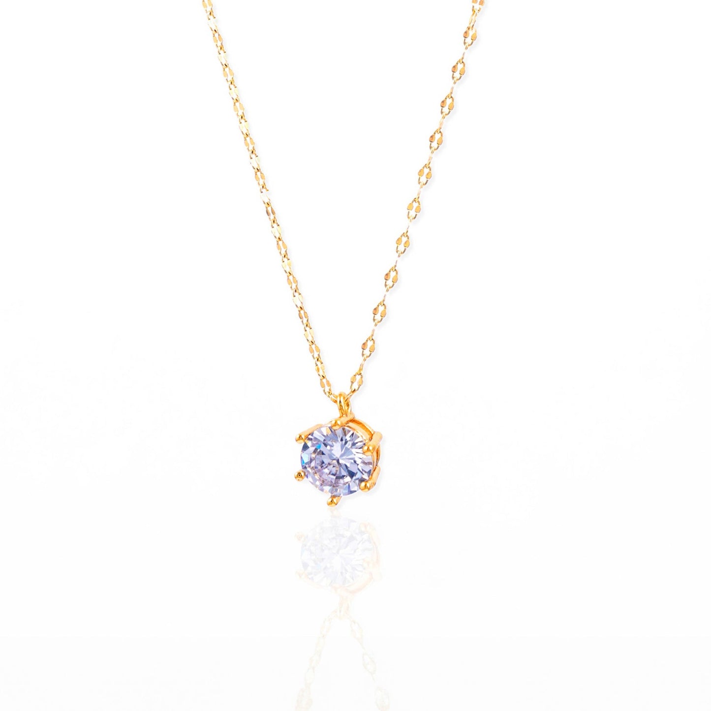 Perennial Solitaire Necklace