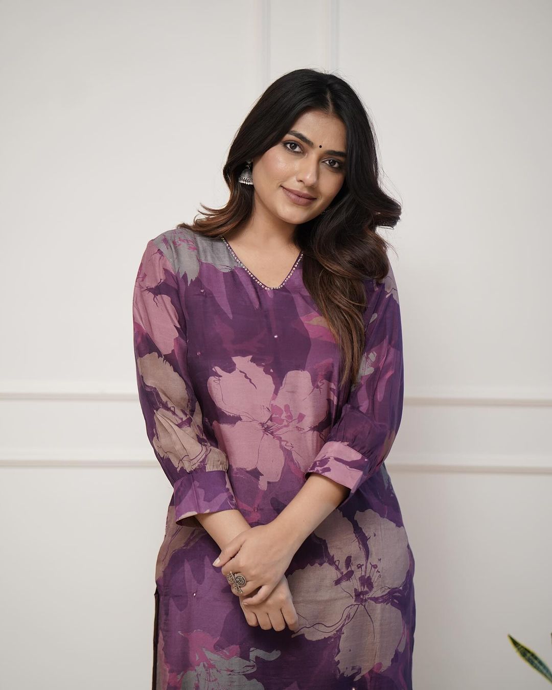 Enjoy New Floral Kurta Pant set with amazing lace Work ❤️ (WACD04)