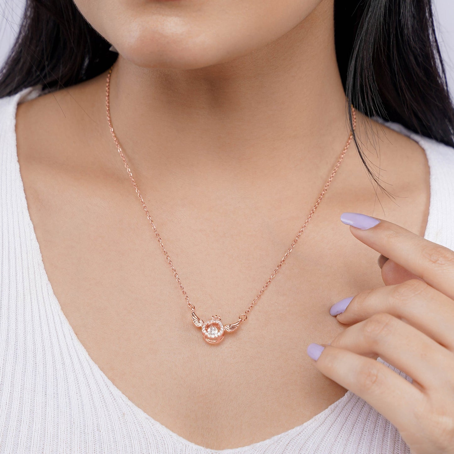 Angel Ring Necklace