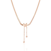 Butterfly Snake Chain Necklace