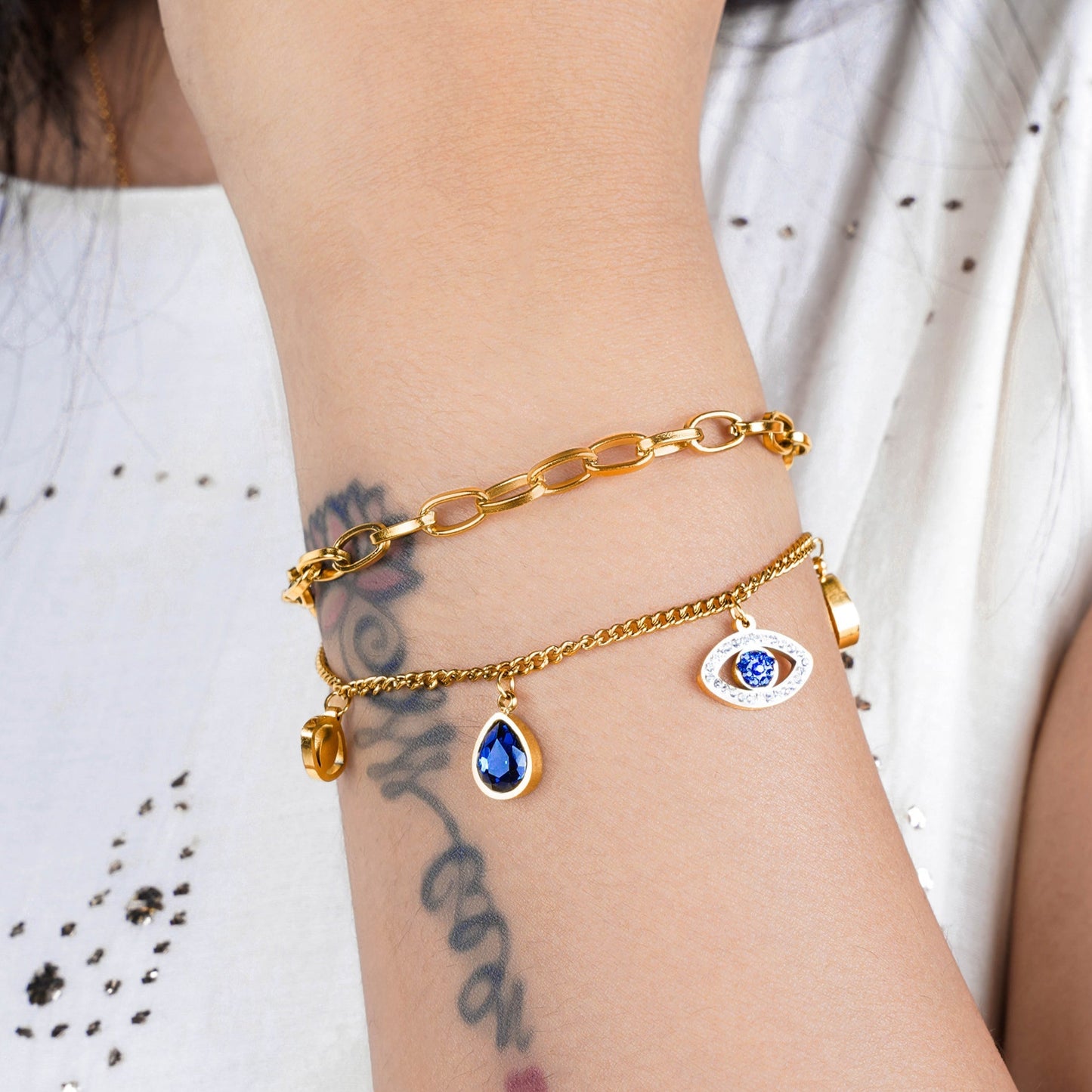 Gracie Evil Eye Bracelet