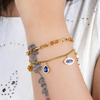 Gracie Evil Eye Bracelet
