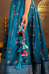 Neela Lehnga and Choli