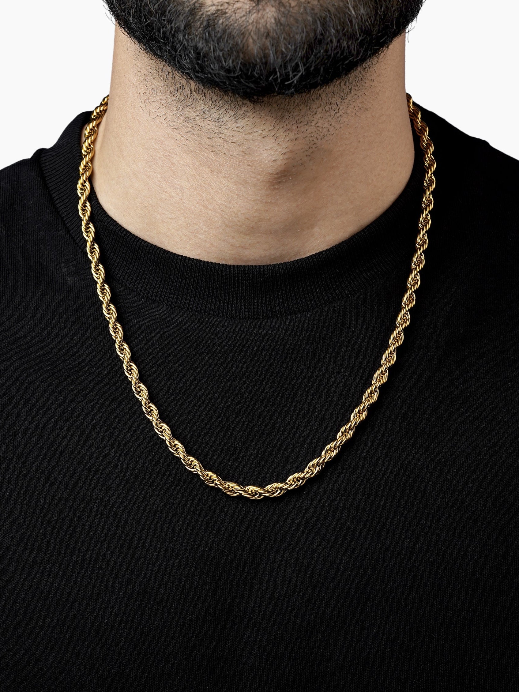 Rogan 18K Gold Plated Men's Chain