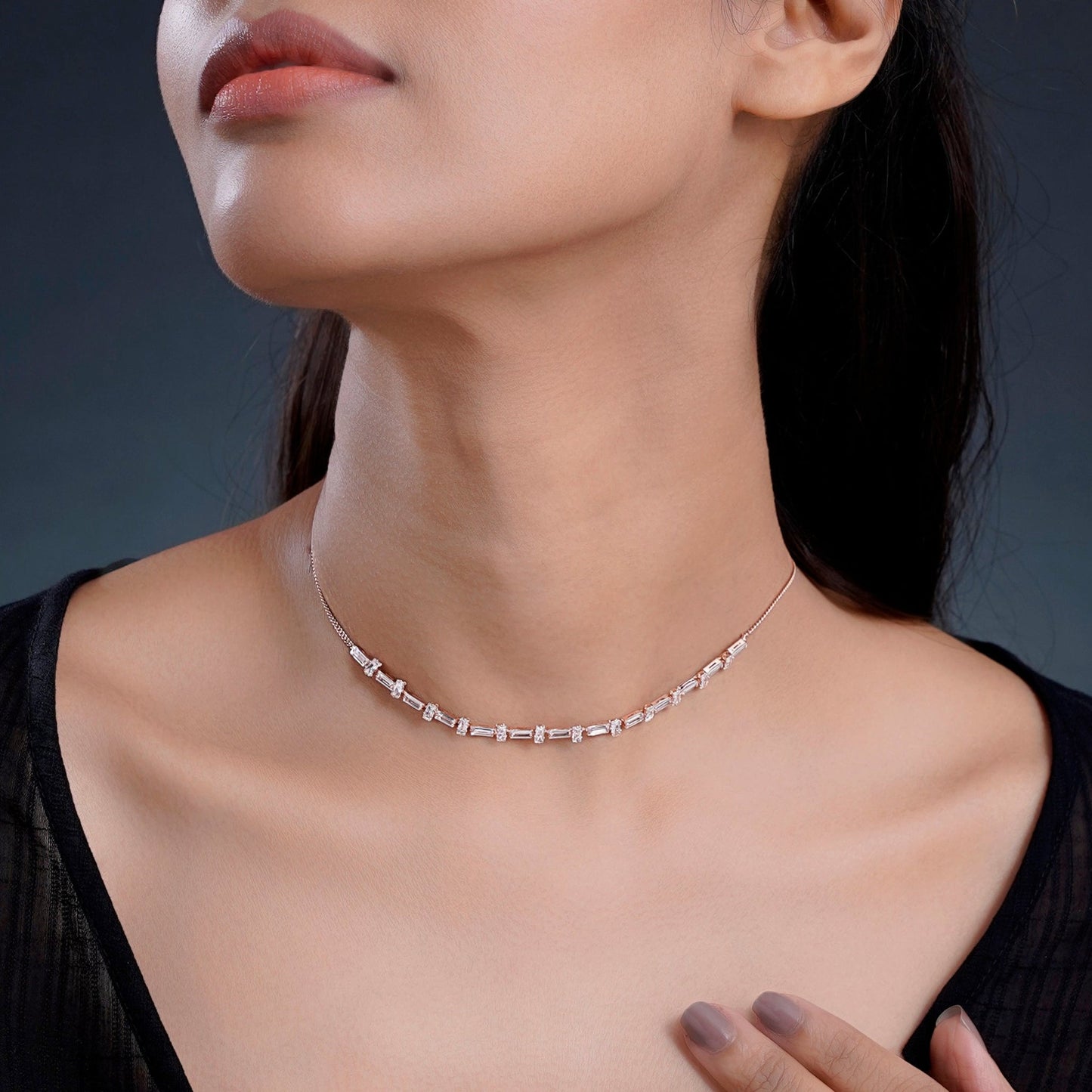 Binny Rosegold Plated Choker
Regular priceRs.