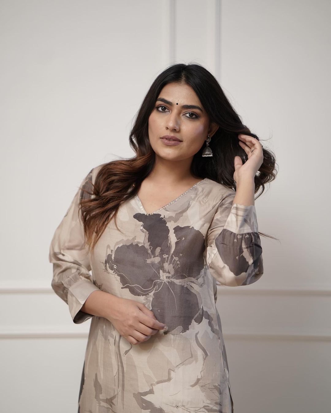 Enjoy New Floral Kurta Pant set with amazing lace Work ❤️ (WACD03)
 3 Reviews