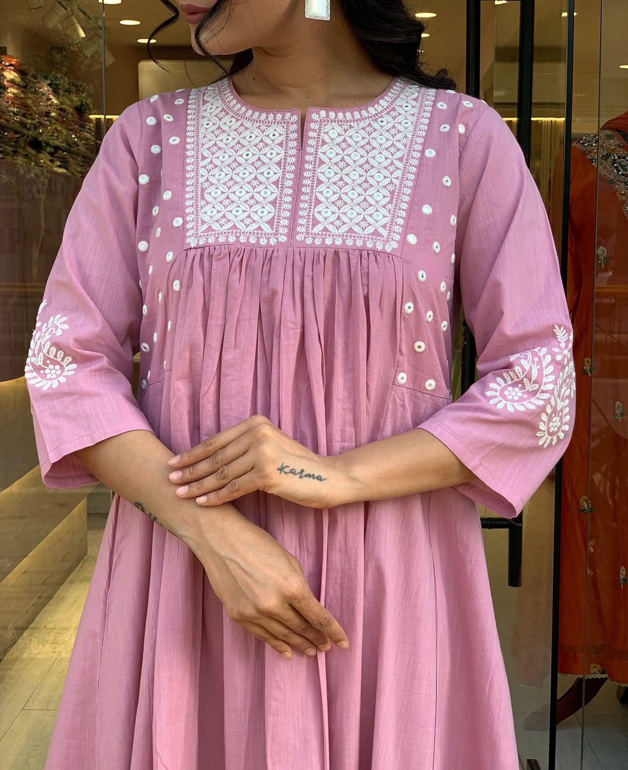 Easy Breezy summer cotton pant set 🪷(WACD124)