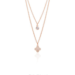 It Girl Rosegold Plated Necklace