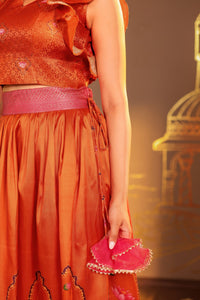 Narangi Lenga and Choli