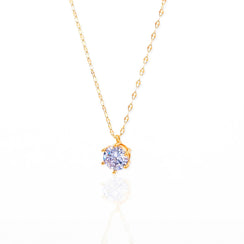 Perennial Solitaire Necklace