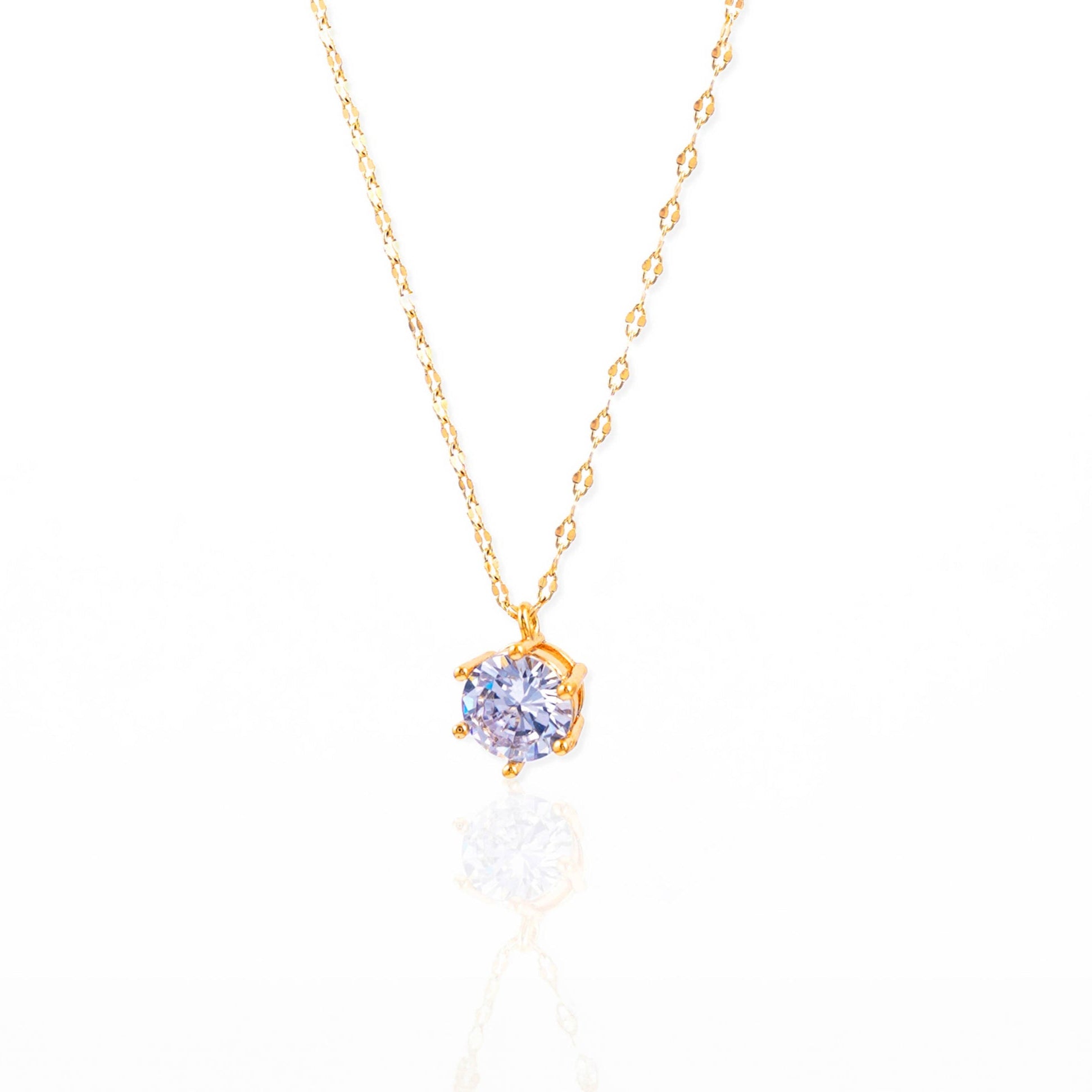 Perennial Solitaire Necklace