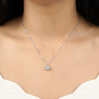 Perennial Solitaire Necklace