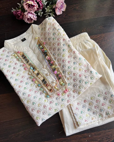 Cotton sciffli -Multi