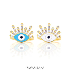 Bruce Eye 18K Gold Plated Ring